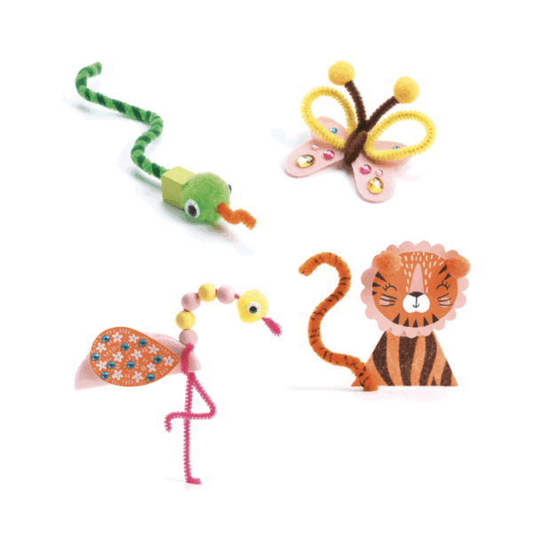 Coffrets multi-activités - Créer des animaux de la jungle – Image 3