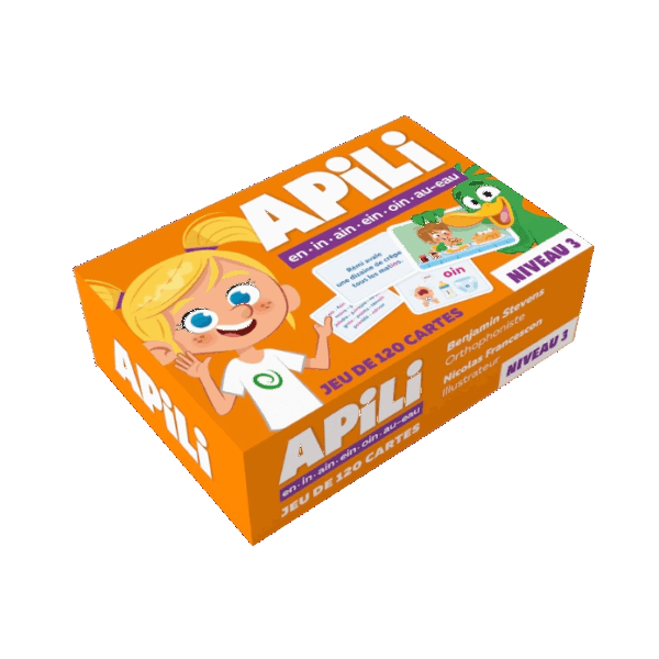 Jeu de 120 cartes Apili niveau 3