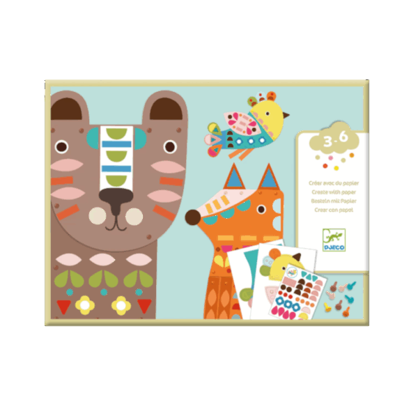 Créer avec du papier - 3 Animaux géants